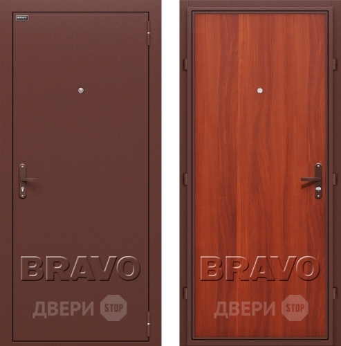 Входная металлическая Дверь Bravo Оптим Билд в Дмитрове