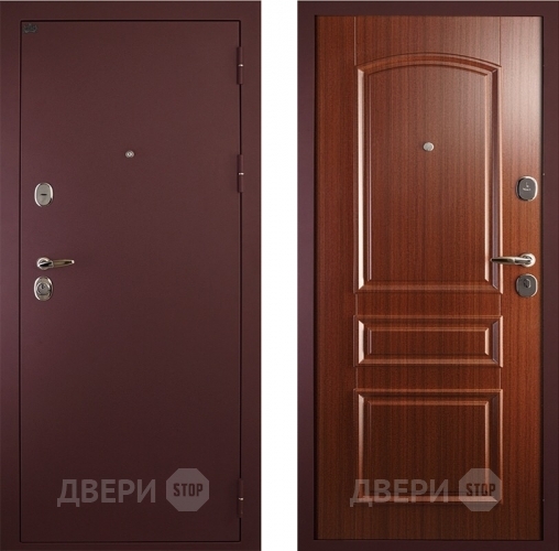 Входная металлическая Дверь Сударь 3 Брусника Бархат в Дмитрове
