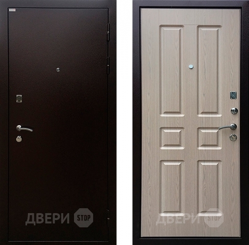 Входная металлическая Дверь Ратибор Комфорт Белёный дуб в Дмитрове