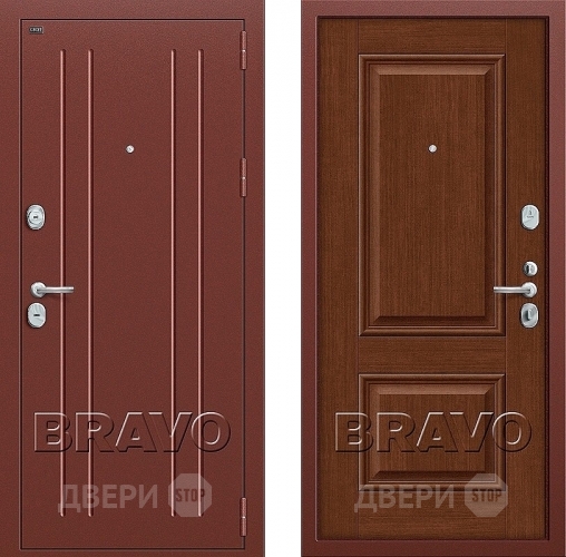 Дверь Groff Т2-232 Brown Oak в Дмитрове