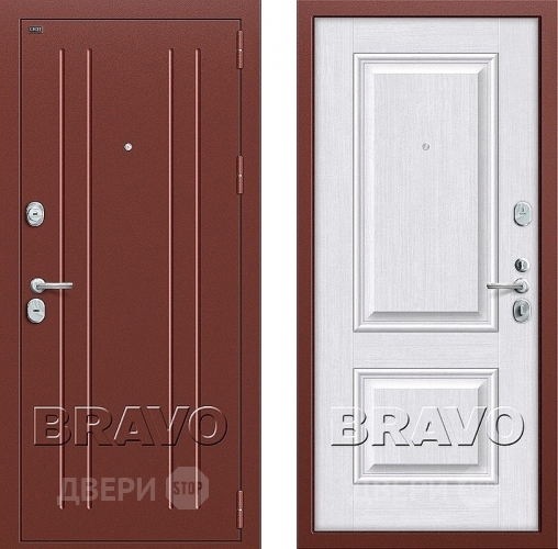 Входная металлическая Дверь Groff Т2-232 Milk Oak в Дмитрове