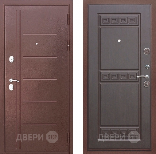 Входная металлическая Дверь Цитадель Троя 10см Антик Венге в Дмитрове