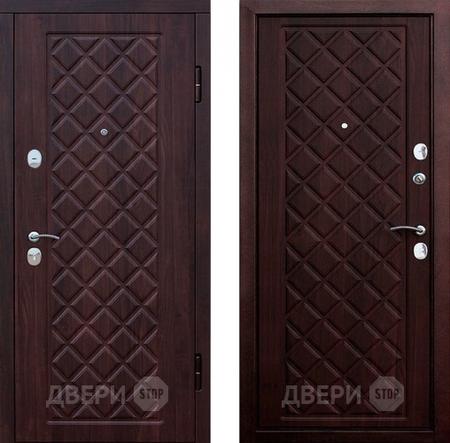 Входная металлическая Дверь Цитадель Kamelot Вишня темная в Дмитрове