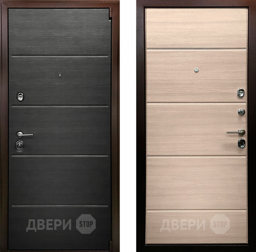 Входная металлическая Дверь Ратибор Спектр 3К Акация поперечная в Дмитрове