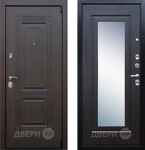Дверь Йошкар Викинг с зеркалом Венге в Дмитрове