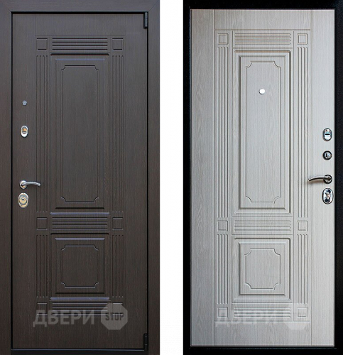 Входная металлическая Дверь  Йошкар Викинг Белёный  дуб в Дмитрове