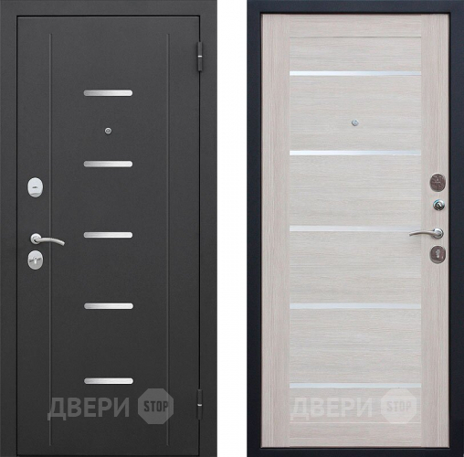 Входная металлическая Дверь Цитадель Гарда 7,5см Муар Лиственница беж в Дмитрове