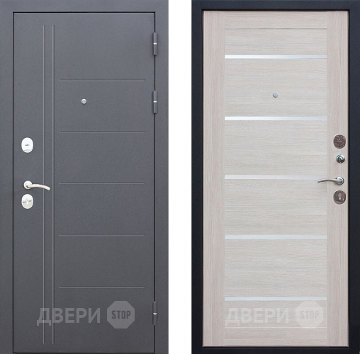 Входная металлическая Дверь Цитадель Троя 10см Серебро Лиственица беж в Дмитрове
