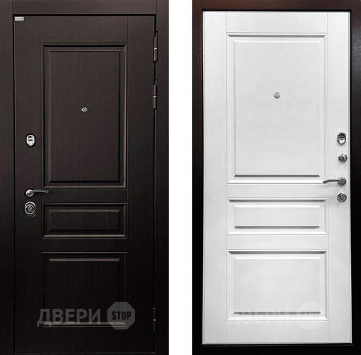Входная металлическая Дверь Ратибор Лондон 3К Белый в Дмитрове