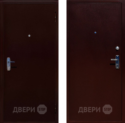 Входная металлическая Дверь ЭКО АМД-1 медный антик  в Дмитрове
