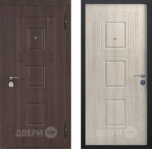 Входная металлическая Дверь Цитадель Виктория Лиственница мокко в Дмитрове