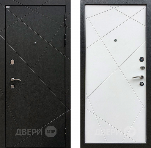 Входная металлическая Дверь Ратибор Эстет 3К Силк сноу в Дмитрове
