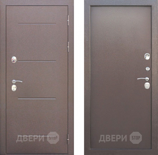 Входная металлическая Дверь Цитадель Isoterma Медный антик в Дмитрове