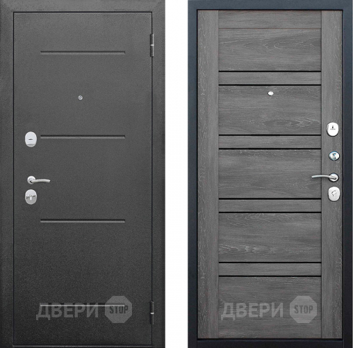 Входная металлическая Дверь Цитадель Гарда 7,5см Серебро Царга Дуб шале графит в Дмитрове
