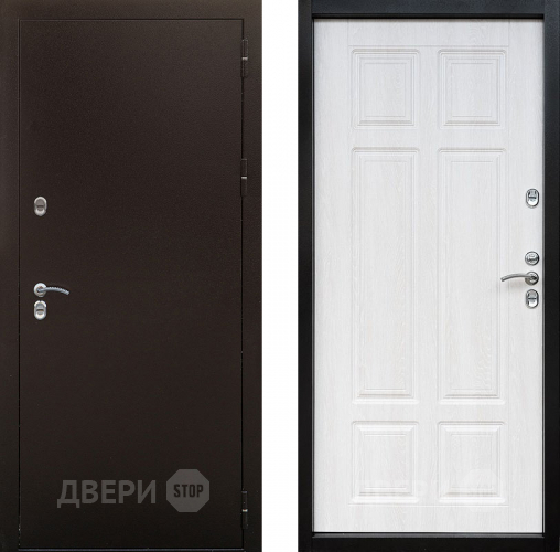 Входная металлическая Дверь Сибирь Термо Дуб филадельфия крем  в Дмитрове