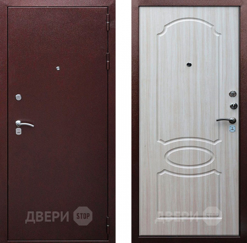 Входная металлическая Дверь Райтвер К7 Беленый дуб в Дмитрове