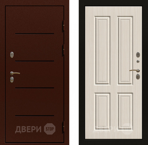 Входная металлическая Дверь Райтвер Термо Беленый дуб в Дмитрове
