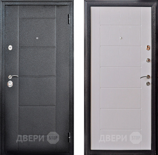 Входная металлическая Дверь Форпост Квадро 2 Беленый дуб в Дмитрове