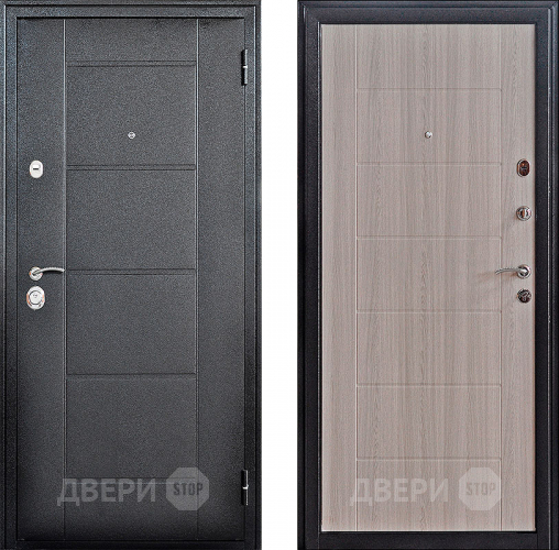 Входная металлическая Дверь Форпост Квадро 2 Лиственница серая в Дмитрове