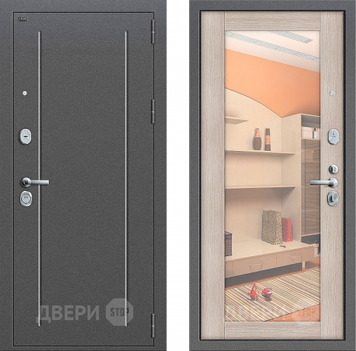 Входная металлическая Дверь Groff Т2-220 Cappuccino Veralinga в Дмитрове