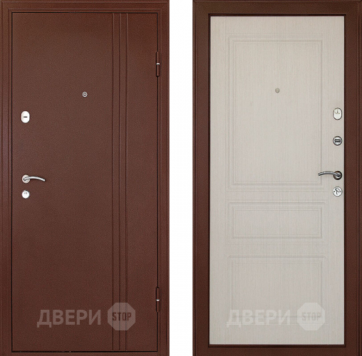 Входная металлическая Дверь Форпост Турин Беленый дуб в Дмитрове
