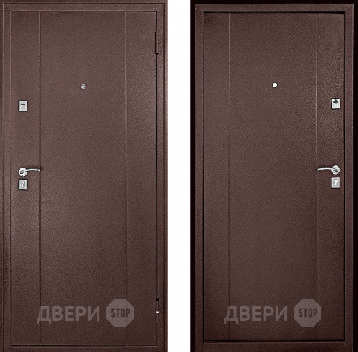 Входная металлическая Дверь Форпост Модель 72 Медный антик в Дмитрове