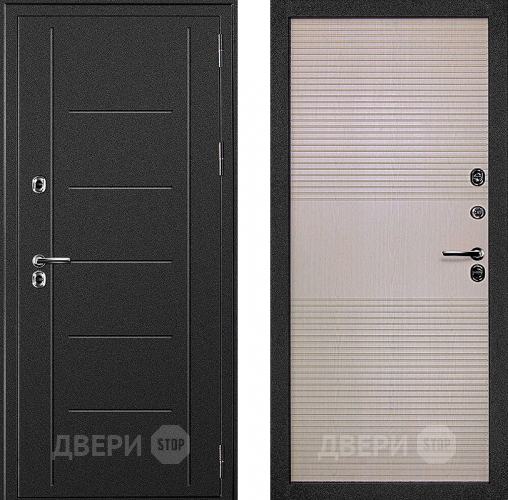Входная металлическая Дверь Дверной Континент Термаль Беленый дуб в Дмитрове