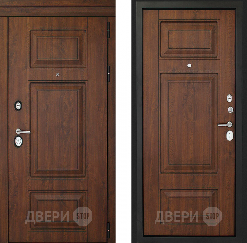 Входная металлическая Дверь (Дверной Континент) Порта Темный орех в Дмитрове