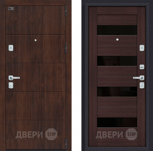 Дверь Bravo Porta M-3 4/П23 Wenge Veralinga в Дмитрове