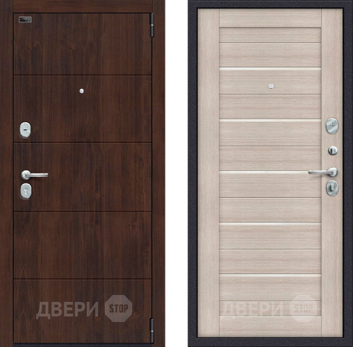 Входная металлическая Дверь Bravo Porta S-3 4/П22 Капучино в Дмитрове