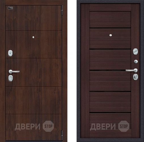 Входная металлическая Дверь Bravo Porta S-3 4/П22 Венге в Дмитрове