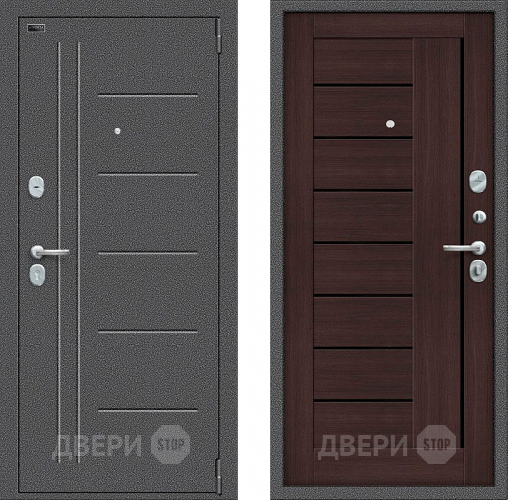 Входная металлическая Дверь Bravo Porta S-2 109/П29 Венге в Дмитрове