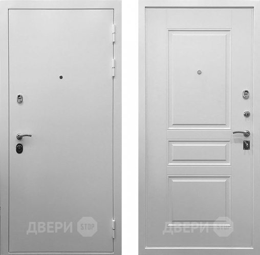 Дверь Ратибор Бланко 3К Белый матовый в Дмитрове