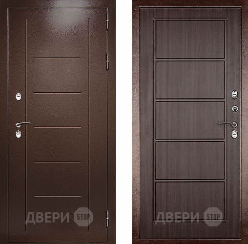 Входная металлическая Дверь Дверной Континент Термаль Экстра Венге в Дмитрове
