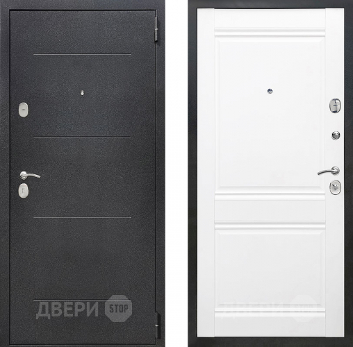 Входная металлическая Дверь Престиж Люкс Х1 Белый матовый в Дмитрове