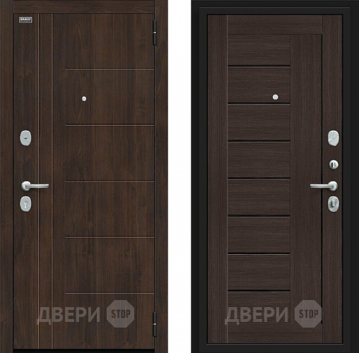 Входная металлическая Дверь Bravo Морден Kale Almon/Wenge Veralinga в Дмитрове
