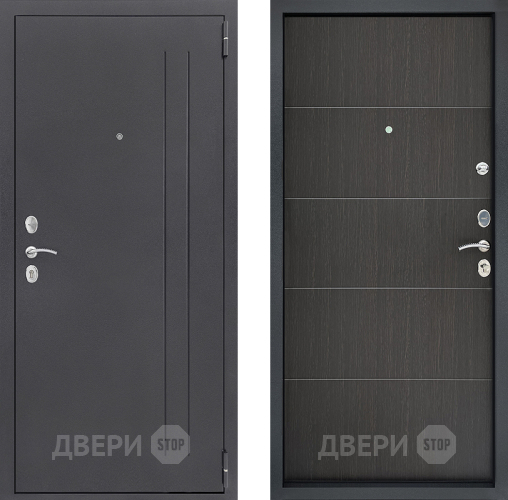 Входная металлическая Дверь Престиж 70 Венге в Дмитрове