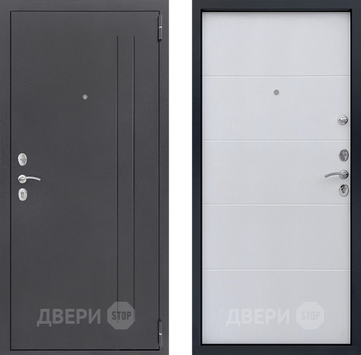 Входная металлическая Дверь Престиж 70 Белое дерево в Дмитрове