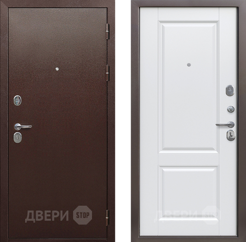Входная металлическая Дверь Цитадель 9см Медный антик Астана Милк в Дмитрове