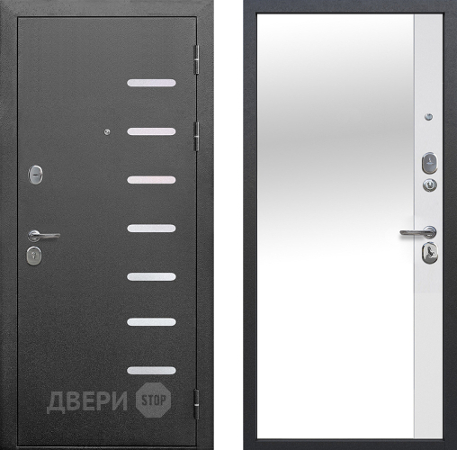 Входная металлическая Дверь Цитадель 9см Серебро Ривер Айс в Дмитрове