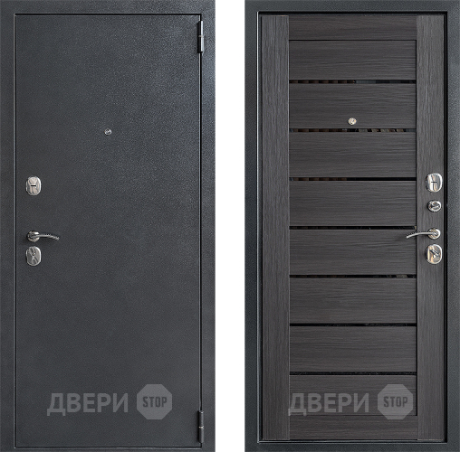 Входная металлическая Дверь Дверной Континент ДК-70 Царга Эко Венге в Дмитрове