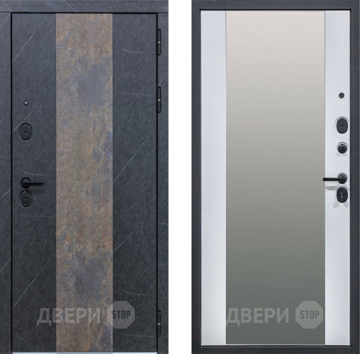 Входная металлическая Дверь Сударь МХ-33 Зеркало в Дмитрове