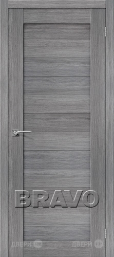 Межкомнатная дверь Порта-21 (Grey Veralinga) в Дмитрове