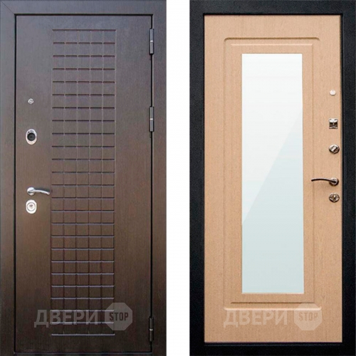 Входная металлическая Дверь К-Реал Беленый Дуб в Дмитрове