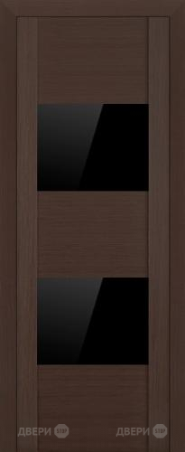 Межкомнатная дверь ProfilDoors 21X венге мелинга (черный глянцевый лак) в Дмитрове