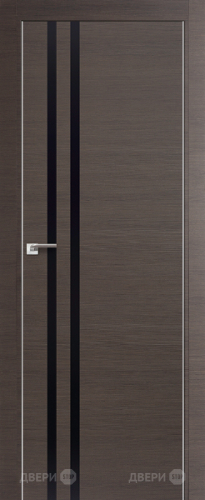 Межкомнатная дверь ProfilDoors 19Z грей (черный глянец) в Дмитрове