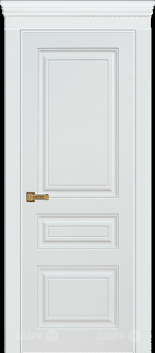 Межкомнатная дверь Троя ПГ белая эмаль в Дмитрове