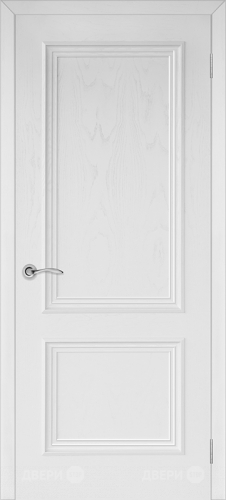 Межкомнатная дверь Валенсия-4 ПГ эмаль белая в Дмитрове