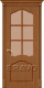 Межкомнатная дверь со стеклом Каролина (Орех) в Дмитрове