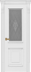 Межкомнатная дверь Диана ПО белая эмаль (мателюкс с фрезеровкой) в Дмитрове